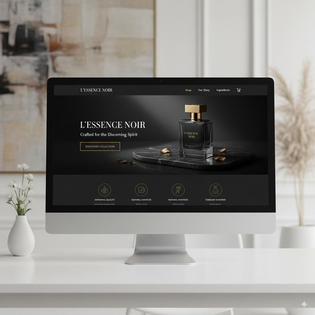 Markfume 프리미엄 향수 브랜드 웹사이트